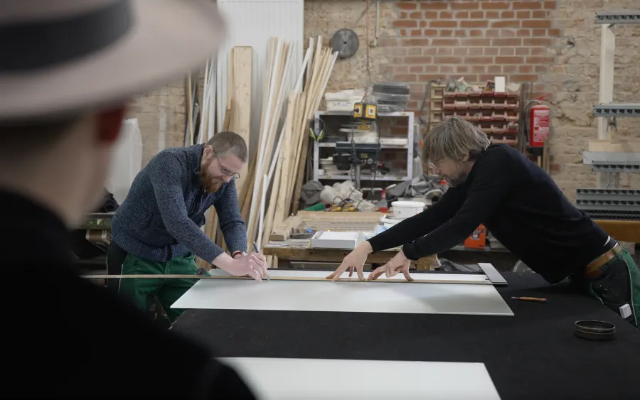 Atelier: Entstehung einer Arbeit